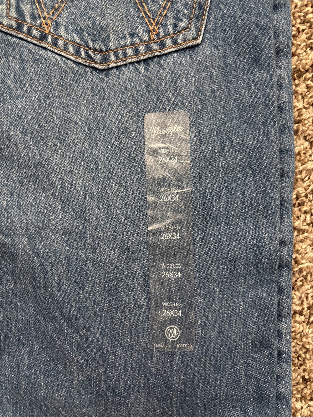 Wrangler retro • high rise • wide leg • style Bailey - Picture 5 of 5